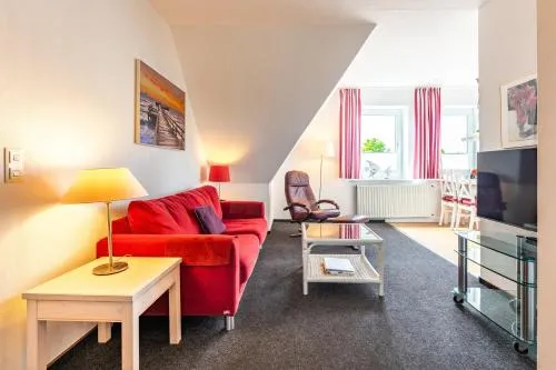 Haus in der Innenstadt 'Amrum', Große Straße in Wyk auf Föhr, Deutschland