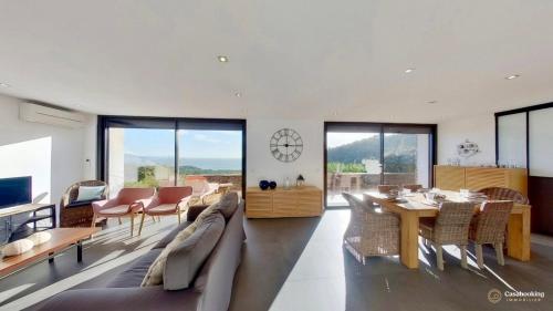 Oprema, Casa-Gaou-Benat : Villa en bord de mer avec vues in Cap Benat