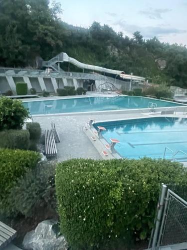 Le rocher in Sierre, Schweiz
