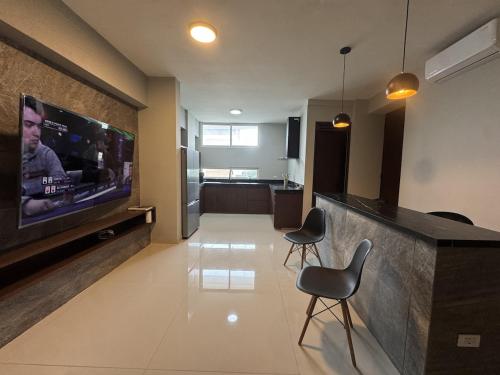 Newly finished loft with an excellent location