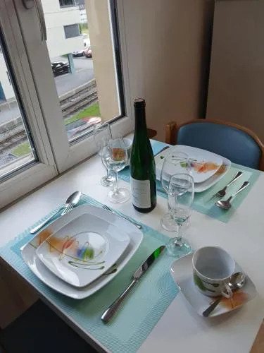 Zimmer mit Bad in Bühler, Schweiz