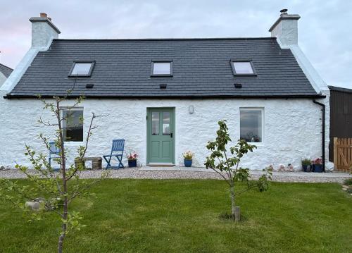 Quiet rural cottage near Dornoch in Litlferija