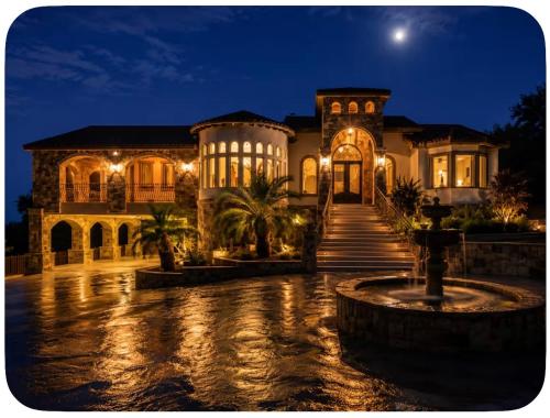 5 Star Grand Estate in Lone Star Forest Hideaway in McQueeney