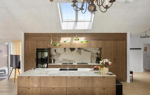 Kitchen, Stunning Home In Væggerløse With Sauna in Vaeggerlose