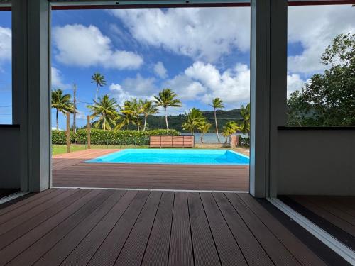 Skats, Villa Blue Lagoon Tahaa in Tahaa