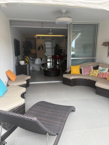 Erkély/terasz, Relax Terrace Condo Near Coronado Beaches in San José
