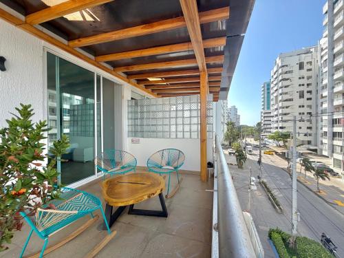 Balcony/terrace, Hotel Caribbean Cartagena in El Laguito
