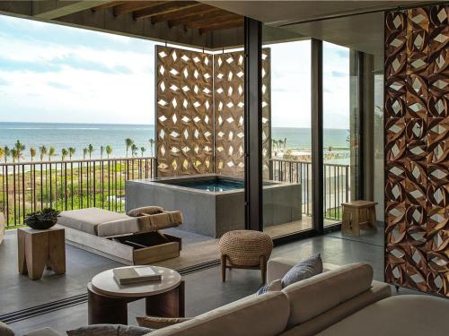 Balcony/terrace, Etereo, Auberge Collection in Playa Del Carmen