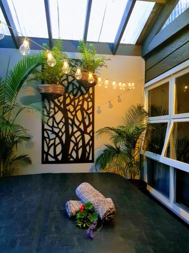 Hot tub, Kiwarrak Country Retreat in Old Bar