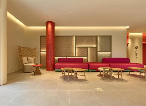 公用交誼廳/視聽室, Go Hotel Nakhon Sawan in 那空沙旺