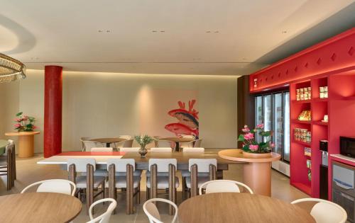 公用交誼廳/視聽室, Go Hotel Nakhon Sawan in 那空沙旺