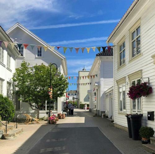Фасада на хотела, Home With Southern Charm In Flekkefjord in Флекефьор