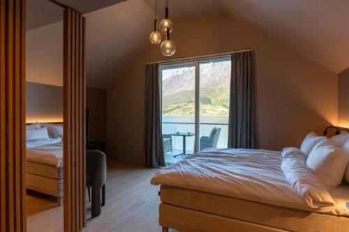 Skjolden Resort in Школден