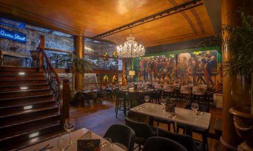 Restaurant, The Victoria Hotel in Galway