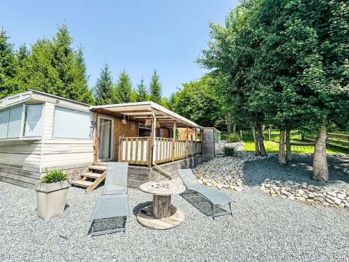 A szálláshely kívülről, Apartment Mobilheim mit privatem Premium-Jacuzzi by Interhome in Tourville-Sur-Arques