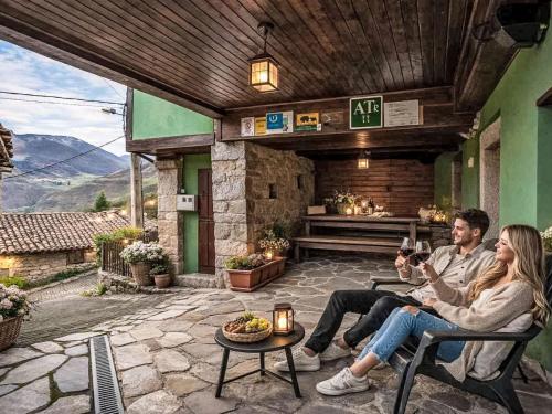Holiday Home Berghütte mit Terrasse- Kamin und Jacuzzi by Interhome gîte à louer Villa de Sub