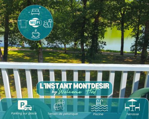 L'instant Montdesir, 4 pers, Piscine et Lac – khách sạn tại Devillac