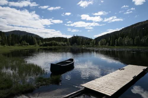 Kanoe, Camping cottages in nature Shared toilet and shower in Hommelsto