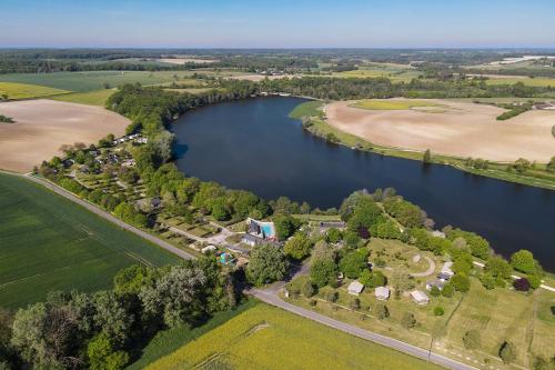Viesnīcas āriene, Camping les Coteaux du Lac in Montresor