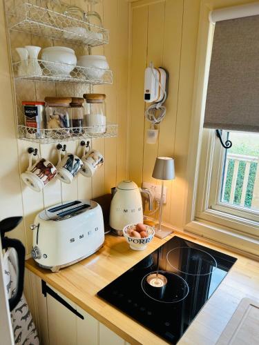 Elgars Luxury Shepherds Huts in Broadwas On Teme