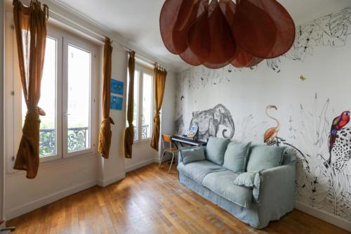 Bel appartement lumineux - centre-ville - Location saisonnière - Levallois-Perret