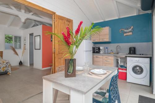 ห้องพัก, Ti Papiyon - Bungalow cosy pour 2 in บัว โฌลอง