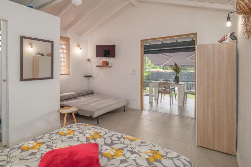 Ti Papiyon - Bungalow cosy pour 2 in บัว โฌลอง