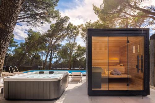 Saun, Pinadria Camping Resort  in Baska Voda