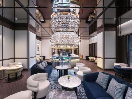 Bar/lounge, Novotel Shanghai Xuhui Riverside in Xuhui and Minhang