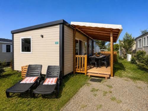 Mobilhome L'Instant Bleu - La Plage - Location saisonnière - Mimizan
