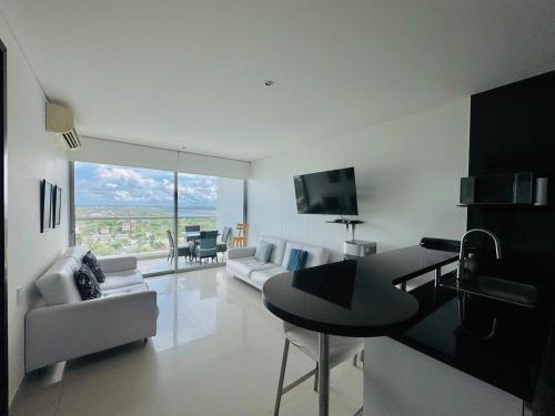 Hermoso apartamento con salida al mar exclusivo edificio