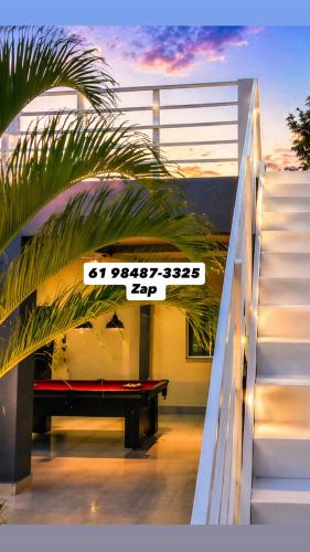 Casa Lazer Completo Ofurô Quente Sinuca Caldas Novas Vista Serra, Paradisiaca lll – khách sạn tại Solar de Caldas