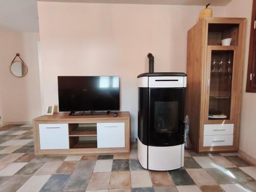 Koplietošanas atpūtas telpa ar TV, El Sabinar de Silos in Santo Domingo De Silos