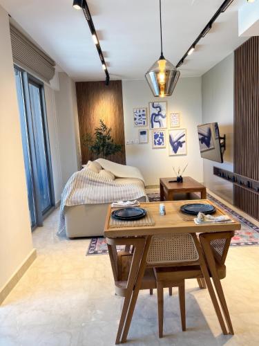 Hotel-Style Studio Apartment in ZED West Towers in Sheikh Zayed City