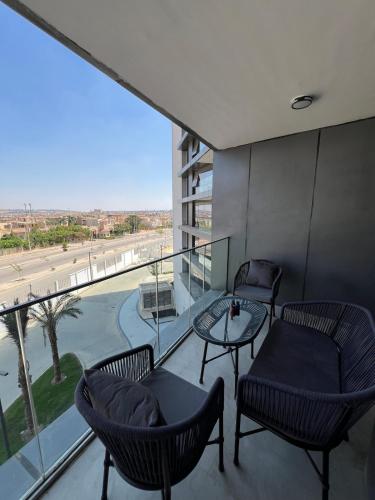 Hotel-Style Studio Apartment in ZED West Towers in Sheikh Zayed City