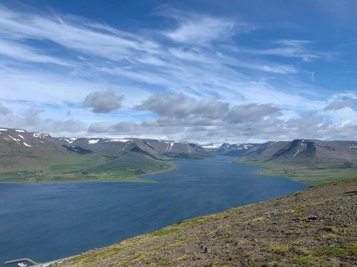 Cozy Apartment with Fjord View Þingeyri in 辛蓋里