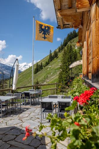 Balkons/terase, Tällihütte (Tallihutte) in Gadmena