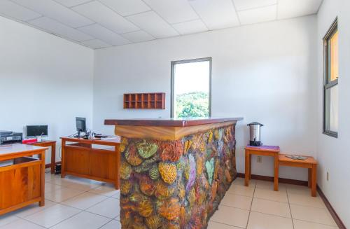 Lobby, Hotel Los Corales in Roatan Island