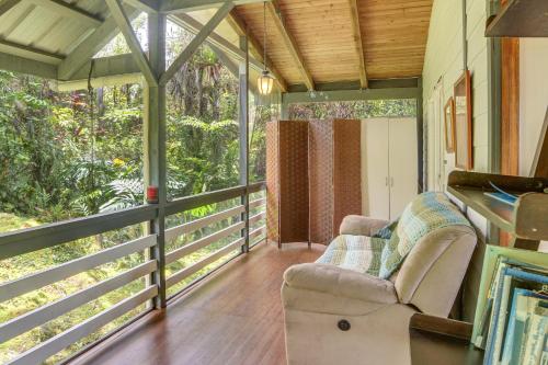 Garden & Forest Views! Quiet Kurtistown Escape in Hawaiian Acres (HI)