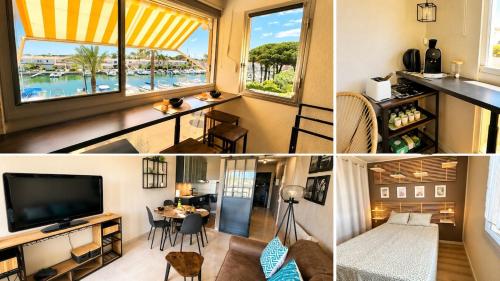 Le Cocon du Port, pool, parking space