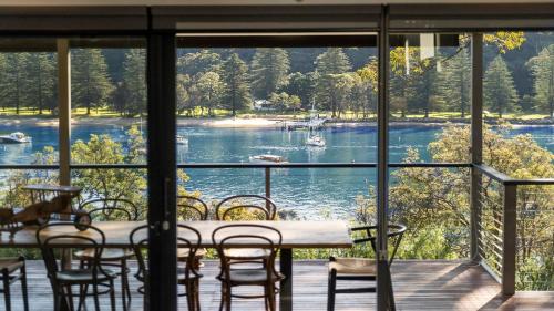 Pittwater Waterfront Retreat Ferry or Water Access — other in 38 Coasters Retreat , Great Mackerel Beach Australia, 2108