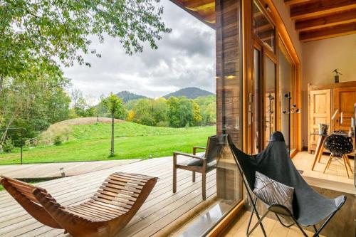 Ecolodges Bulles d'herbe - Spa privatif in Boussoulet