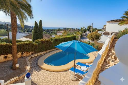 Villa con vistas al mar en Moraira