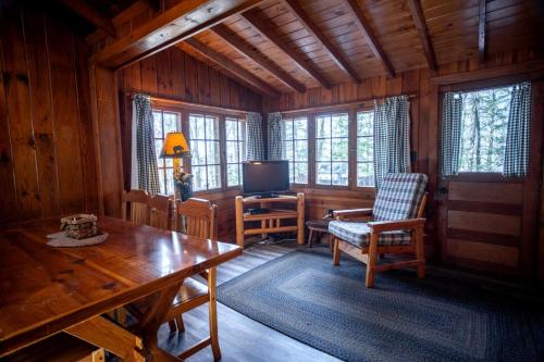 Authentic Rustic Cabin with Large Deck & Fireplace Near Birch Lake, Babbitt, MN in Babbitt