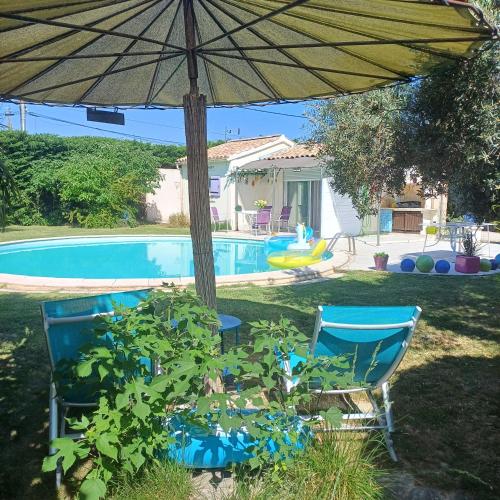 Les Lavandes le petit mazet privee avec la piscine privee