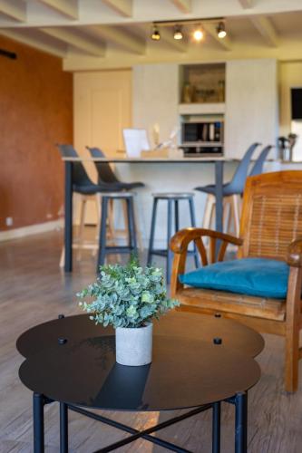 Kitchen, Villa Solanne Narrosse 10 pers - Piscine privee - Clim - Jardin in Narrosse