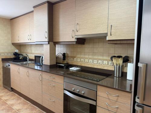 Konyha, Apartamento Girasoles in Villahermosa Del Rio