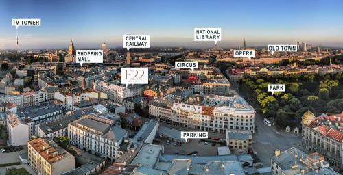 RigaApartment E22, Self Check-in Aparthotel, near Old Town, Riga (Foto 10)