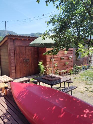 Siodomi Marinki shared wood lodge, pets allowed for a fee in Hashikami