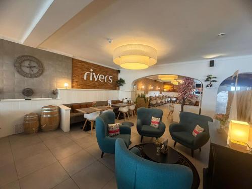 Restaurant, Rivers Hotel in Sluis